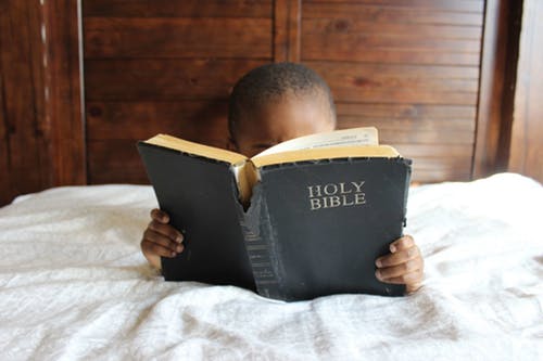 boy with Bible